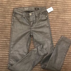 Metallic Jeans - Super Skinny